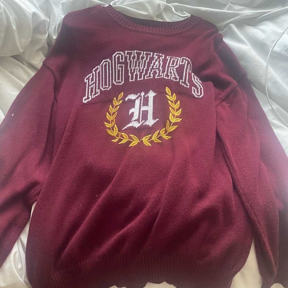 Warner Bros Harry Potter Red and Gold Crewneck Sweater